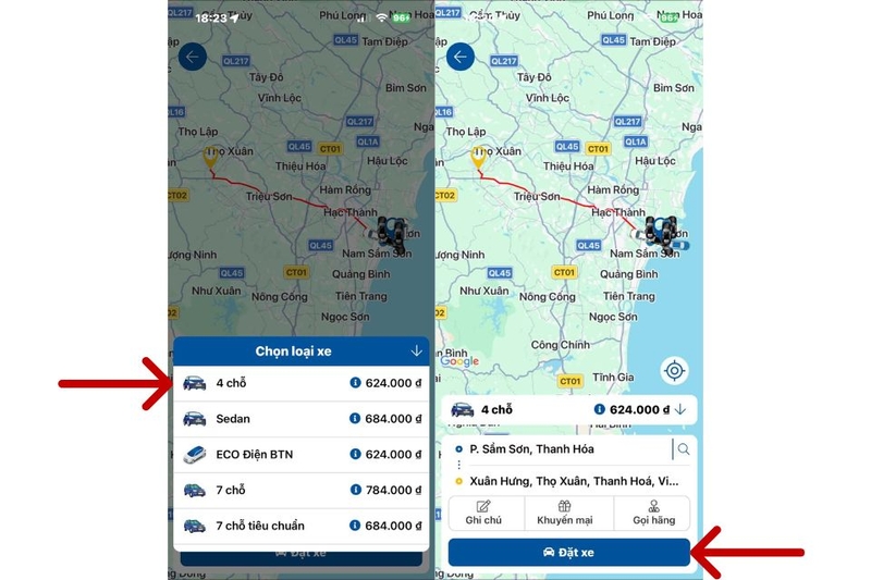 taxi bắc trung nam (ảnh 11)