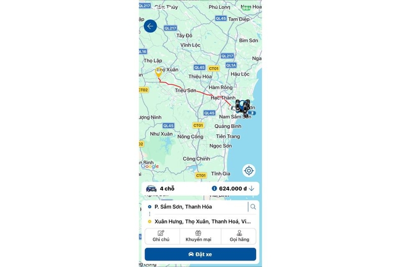 taxi bắc trung nam (ảnh 2)