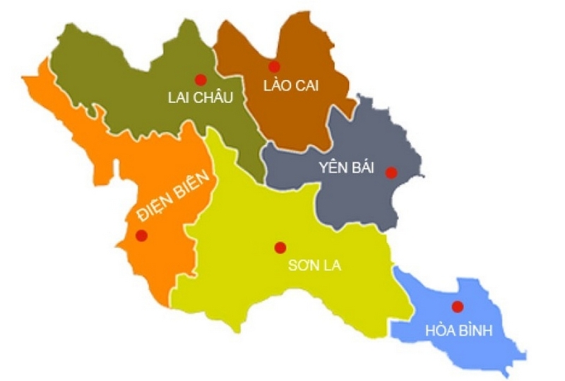 tây bắc gồm những tỉnh nào ảnh 1