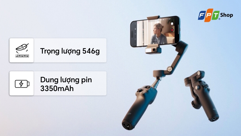 Tay cầm Gimbal camera (ảnh 4)