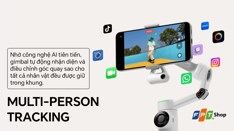 Tay cầm Gimbal camera (ảnh 7)