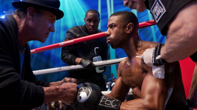 Creed II cũng một phần nói lên sự mâu thuẫn giữa Adonis và người thầy của mình