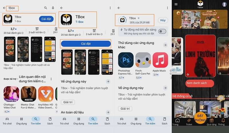 Tải về cho thiết bị Android