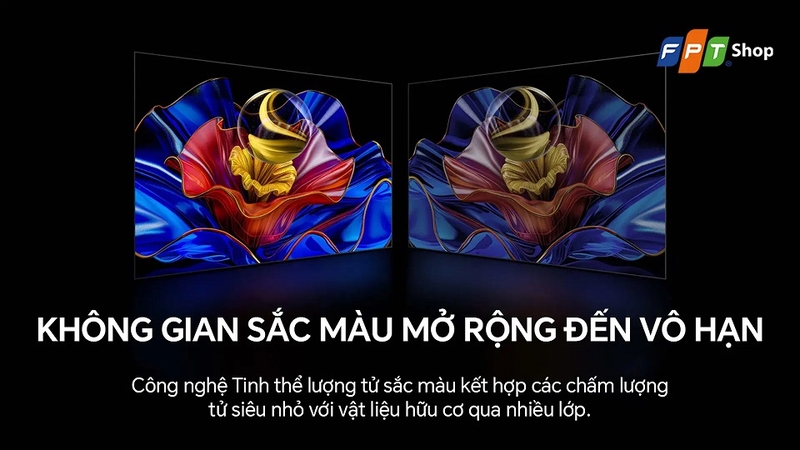 Bộ xử lý AiPQ Pro tối ưu nội dung theo từng khung hình