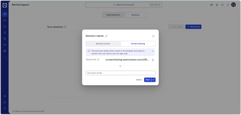 Session Links