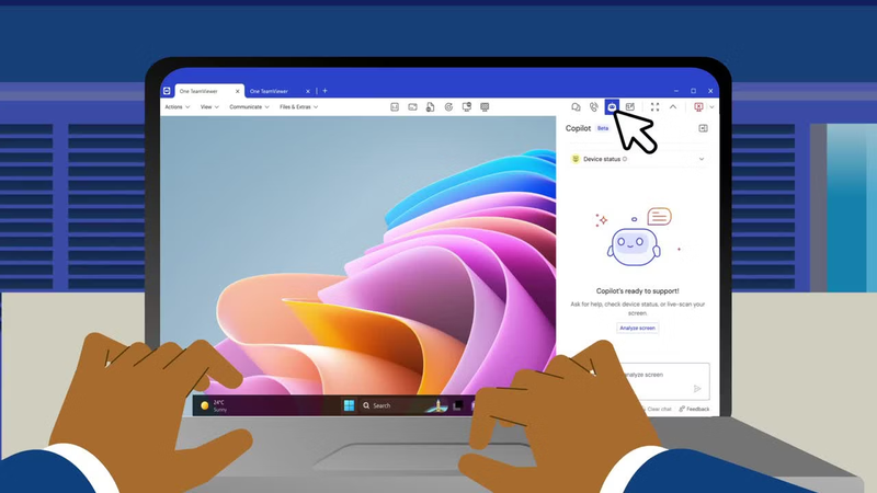 Tích hợp AI TeamViewer CoPilot