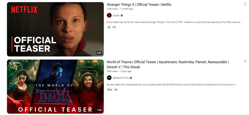 Teaser là gì?
