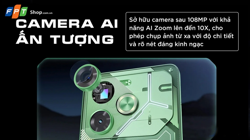 Camera chính quay chụp tốt trong điều kiện ánh sáng lý tưởng