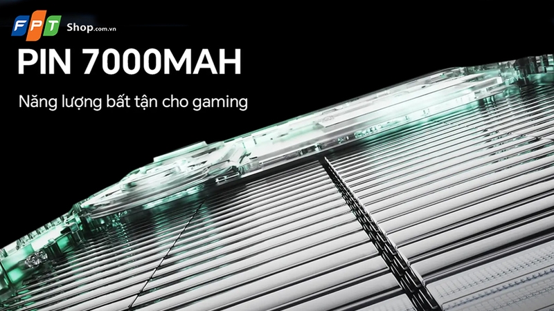 Tecno Pova 7 sở hữu viên pin khổng lồ 7000mAh