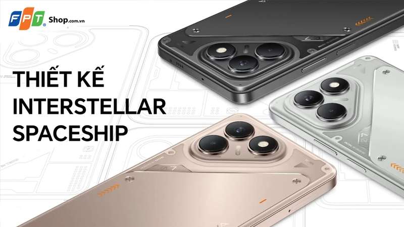 Thiết kế của Tecno Pova 7 toát lên vẻ cao cấp và sang trọng