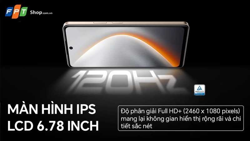 Tecno Pova 7 sử dụng tấm nền IPS LCD