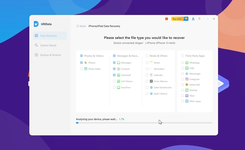 Tenorshare iPhone Data Recovery hình 5