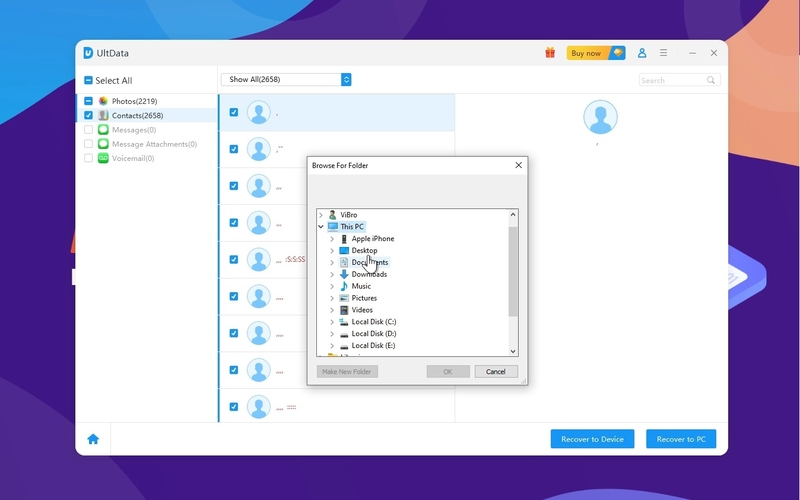 Tenorshare iPhone Data Recovery hình 9