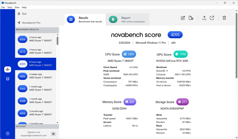 NovaBench