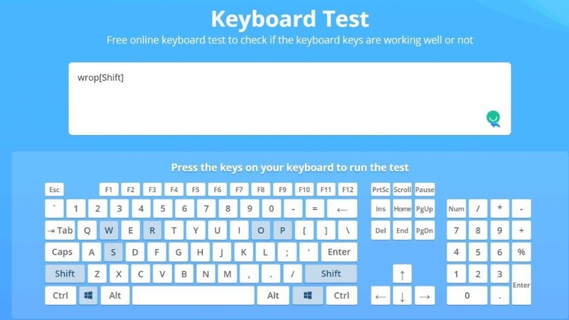 test keyboard online 5