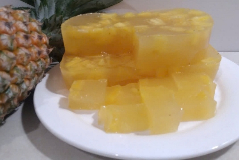 thạch dứa chua ngọt ảnh 5