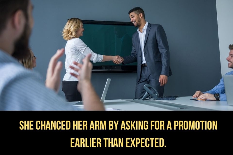 Chance one's arm