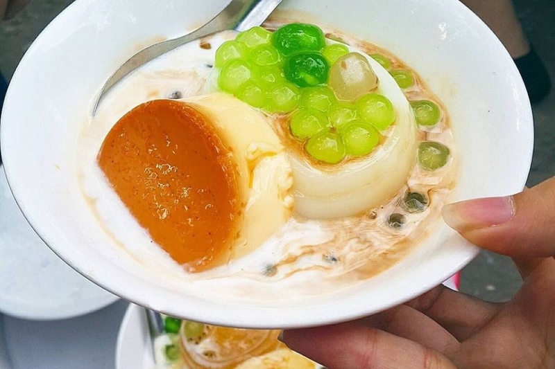 thành phẩm chè caramen thập cẩm