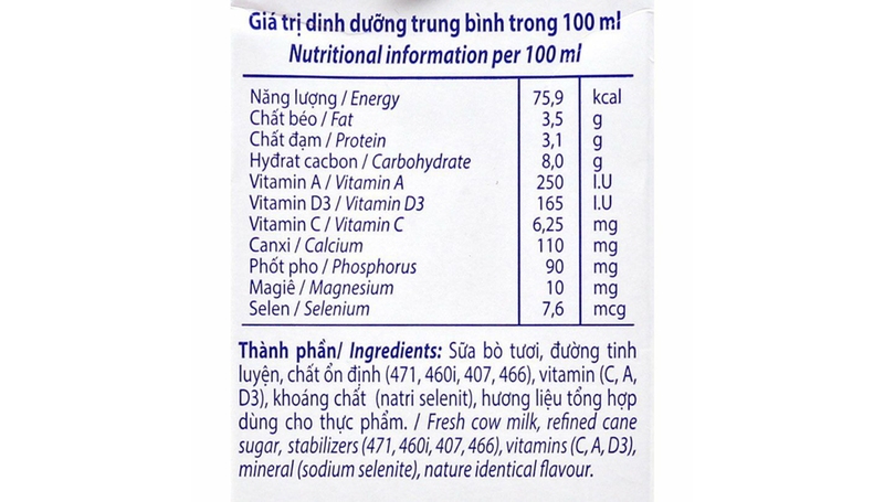 Thành phần định lượng là gì?