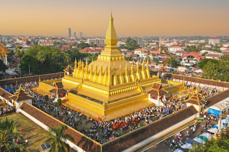Thạt Luổng là công trình kiến trúc của quốc gia nào 6