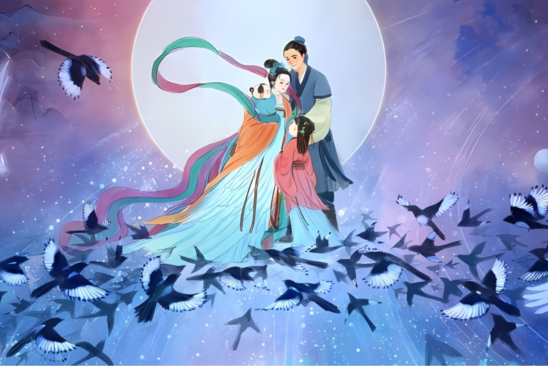 ngày mùng 7 tháng 7 Âm lịch hàng năm được gọi là ngày Thất Tịch