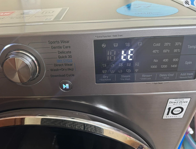 Thay cảm biến máy sấy LG - 02