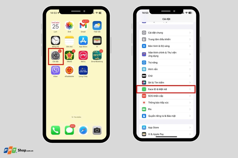 Thay đổi cài đặt Face ID trên iPhone (ảnh 3)