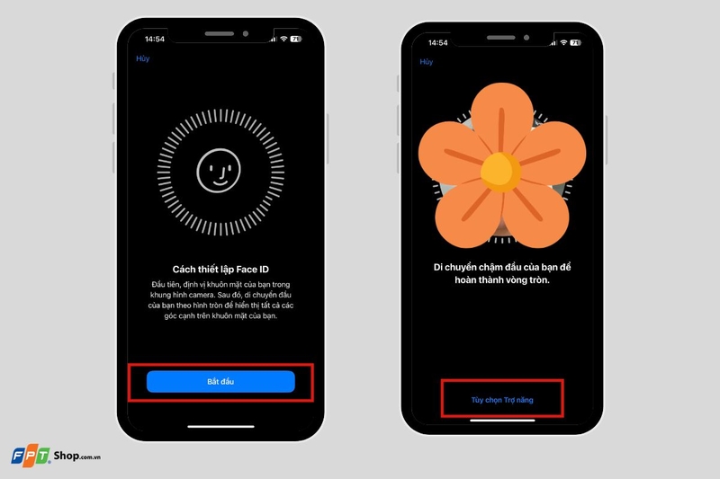 Thay đổi cài đặt Face ID trên iPhone (ảnh 4)