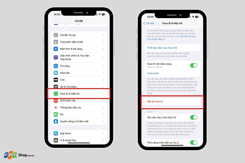 Thay đổi cài đặt Face ID trên iPhone (ảnh 8)