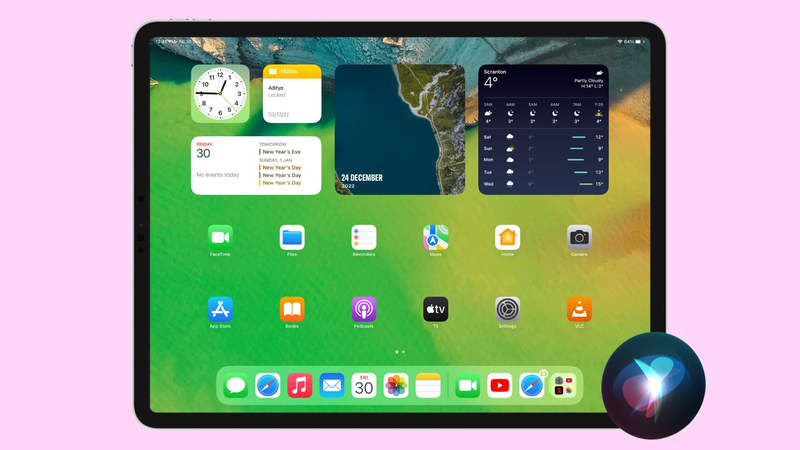 Thay đổi cài đặt Siri trên iPad 1