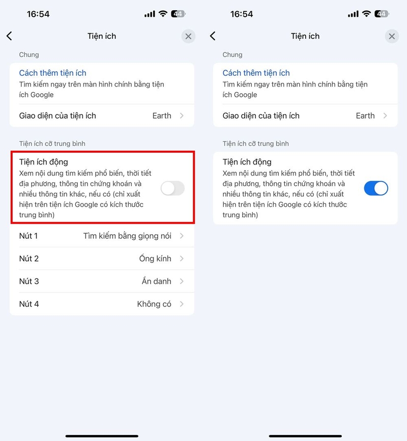 Cách thay đổi giao diện của tiện ích trên ứng dụng Google ảnh 4