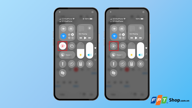 Cách tắt khóa xoay màn hình iPhone 1