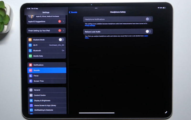 thay đổi hoặc tắt các âm thanh iPad - Hình 11