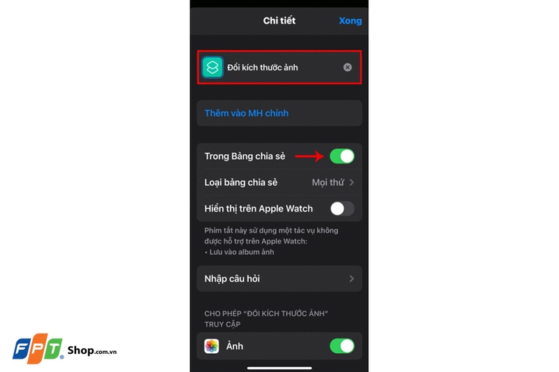 Thay đổi kích thước ảnh trên điện thoại iPhone (hình 6)