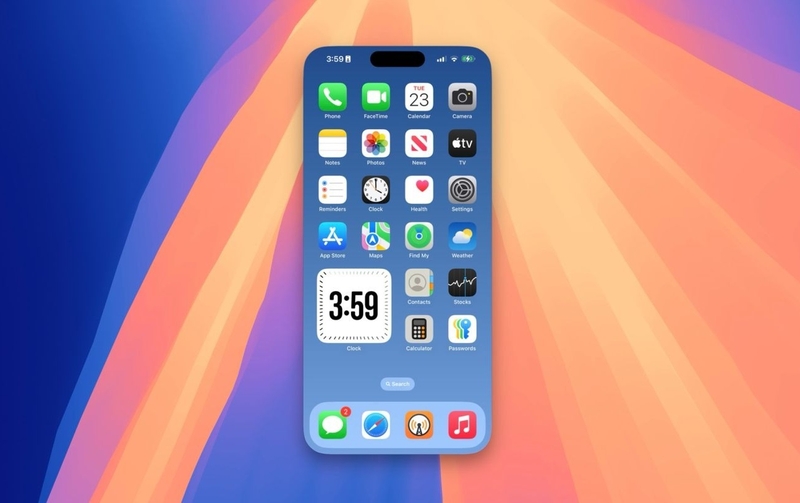 Có mấy kích thước cửa sổ iPhone Mirroring trên bản beta 4 1