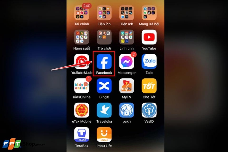 Thay đổi link FB trên điện thoại iPhone - Ảnh 04