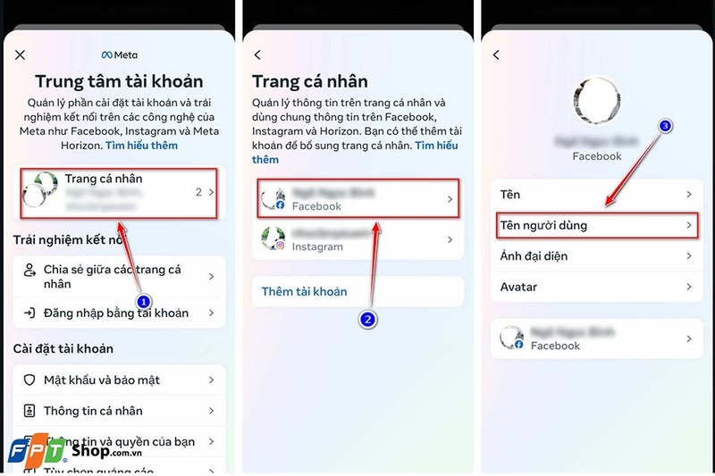 Thay đổi link FB trên điện thoại iPhone - Ảnh 08