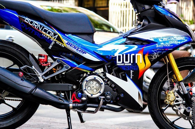 Thay đổi màu sơn xe máy phạt bao nhiêu - 02