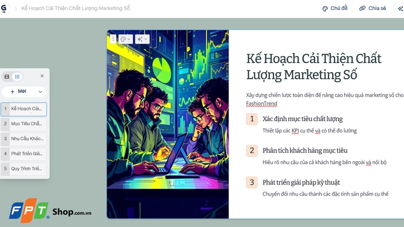 Gamma AI là công cụ tạo bài thuyết trình cực hữu ích