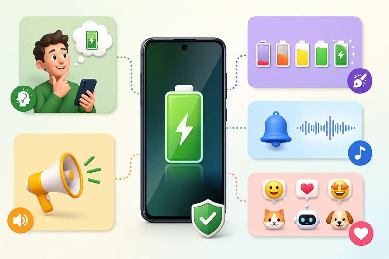 Vì sao nhiều người muốn thay đổi thông báo pin trên Android?