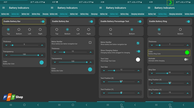 Thay đổi icon hiển thị pin trên Android