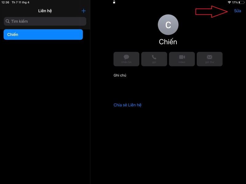 Thay đổi thông báo tin nhắn trên iPad 6