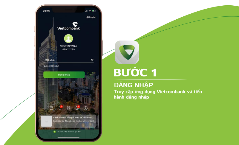 thay đổi thông tin tài khoản ngân hàng vietcombank online - Hình 3