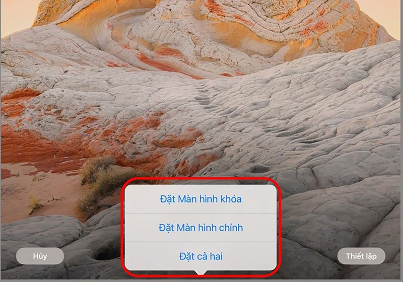 Thay đổi hình nền trên iPad 4