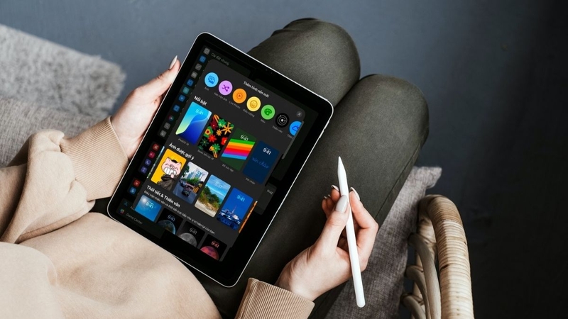 Thay đổi hình nền trên iPad 6