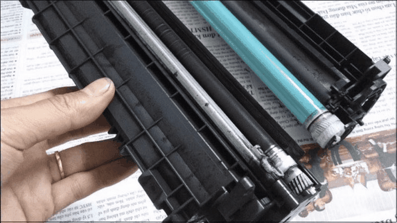 Đóng hộp mực đúng vị trí của hệ thống