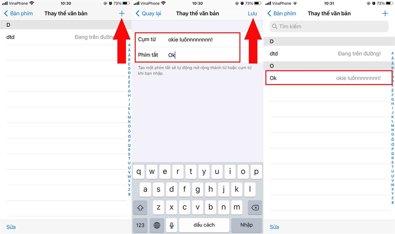 Thay thế văn bản trên iPhone là gì 3