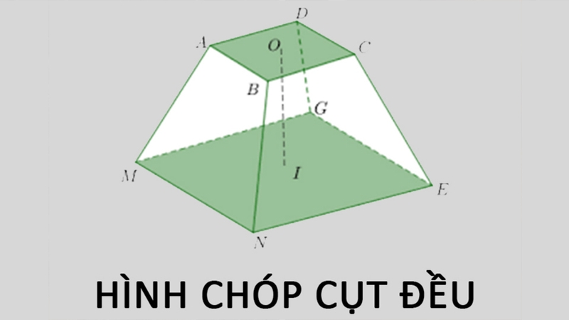 Hình chóp cụt đều