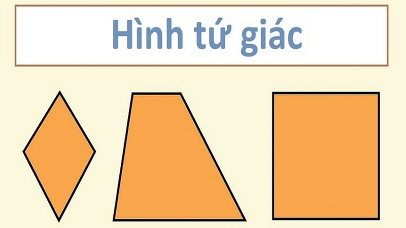 Hình tứ giác thường là đáy của khối chóp cụt