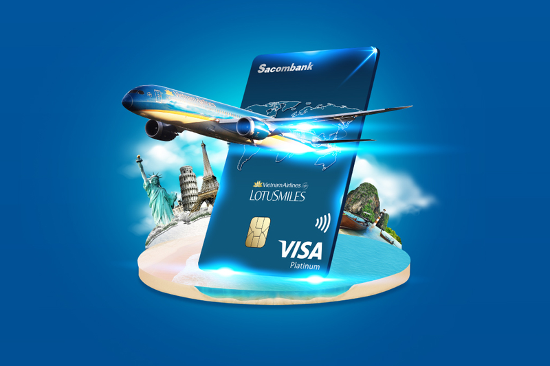 Sacombank Vietnam Airlines Visa
